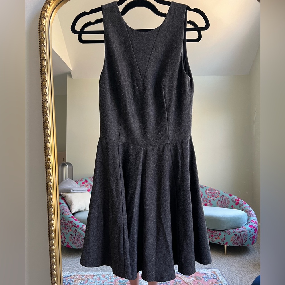 Nicole Miller Dark Gray Dress